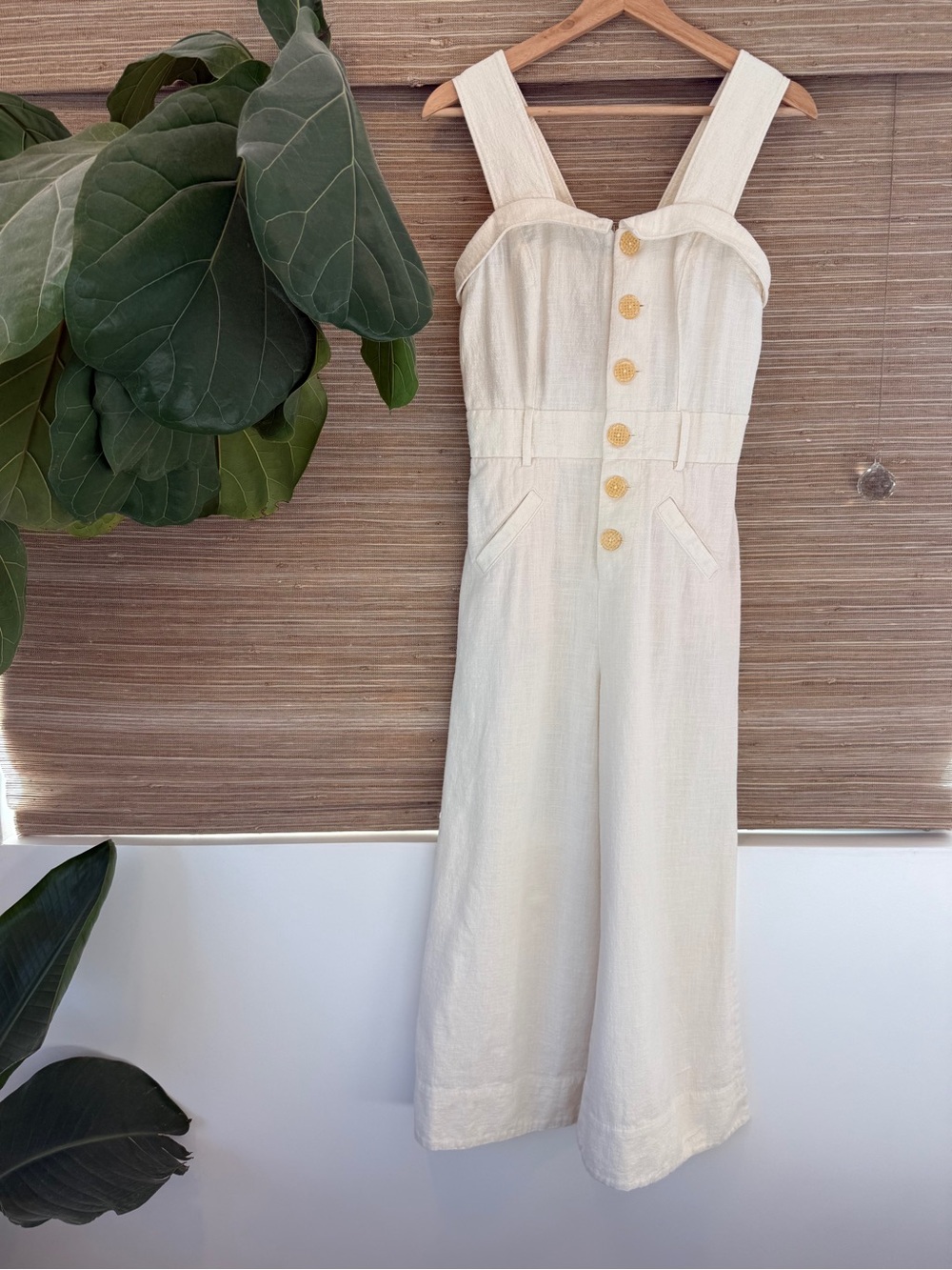 Anthropologie Cape Cod jumpsuit - size 4 - Picture 10 of 16